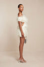 YOLANDA DRESS - OFF WHITE