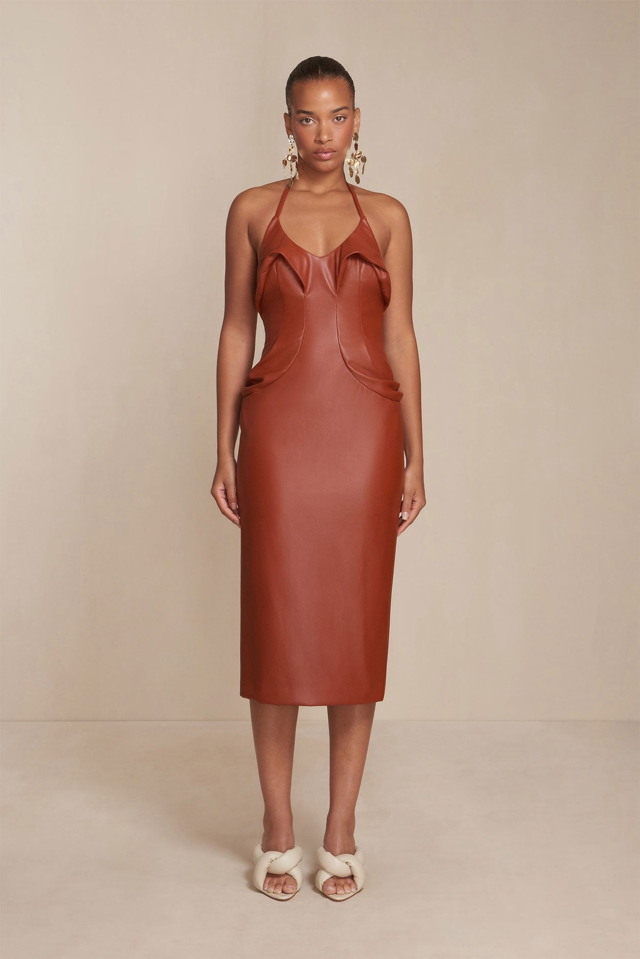 ZAHORA DRESS - SEQUOIA