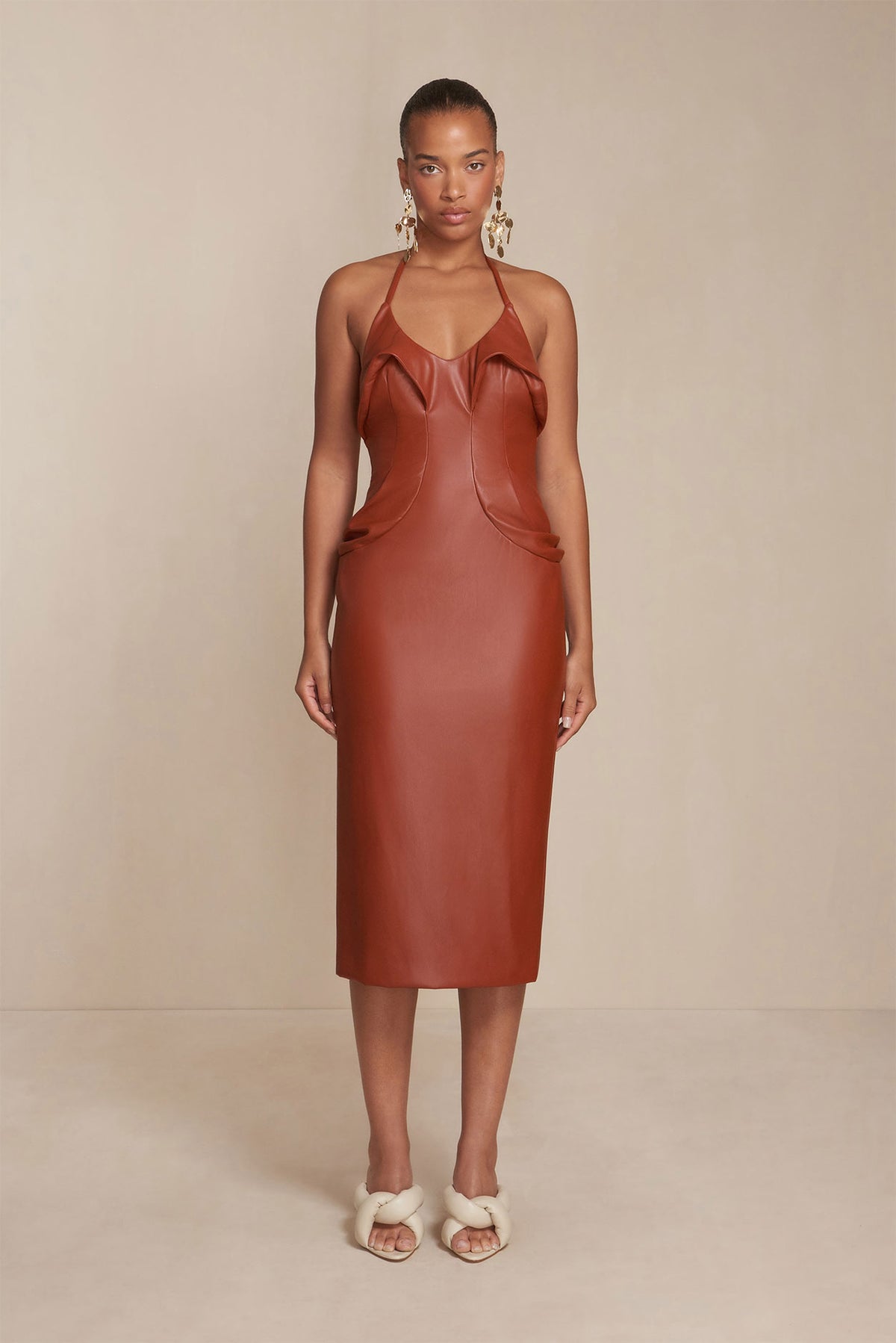 ZAHORA DRESS - SEQUOIA