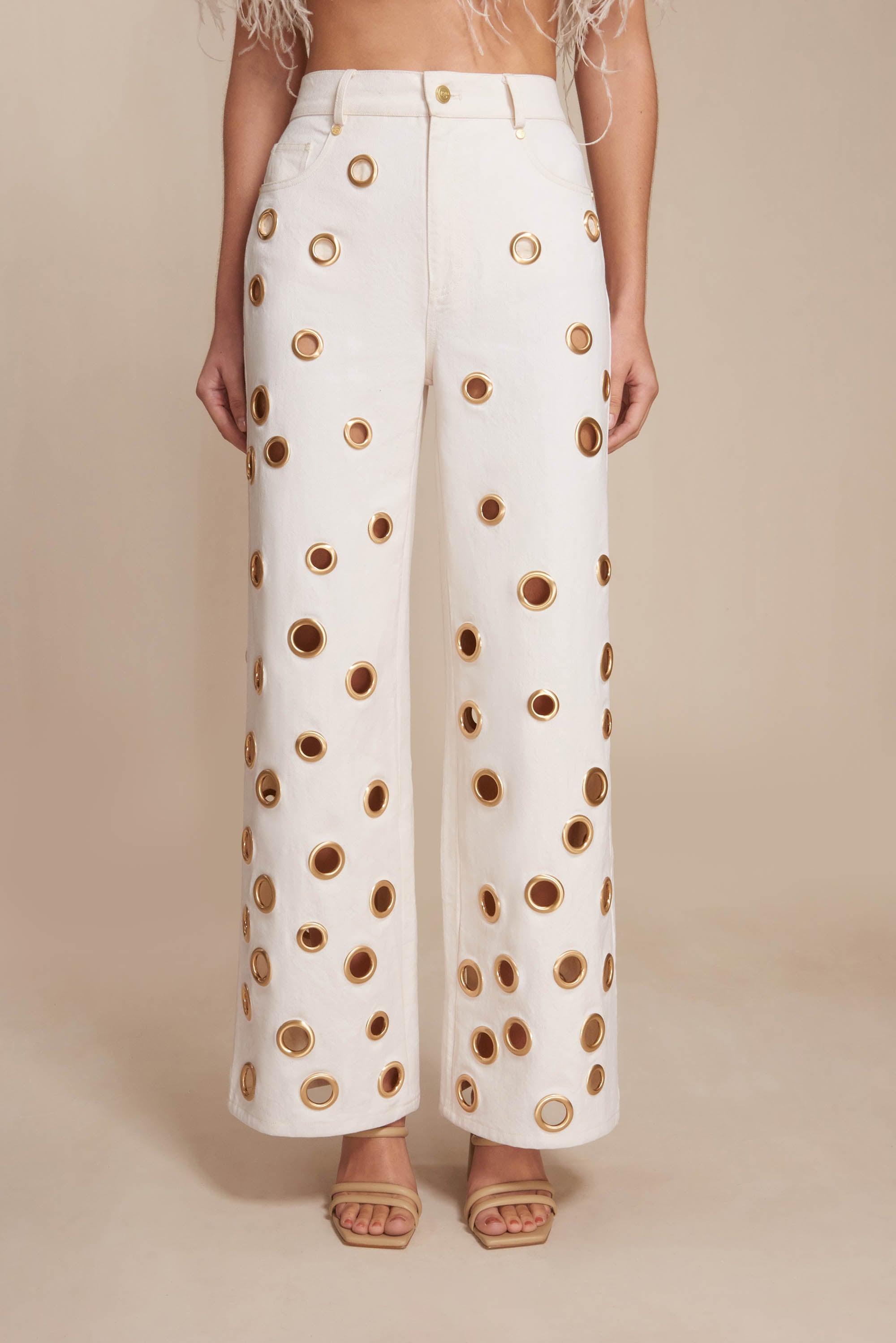 JAIDEN PANT - INDU ECRU