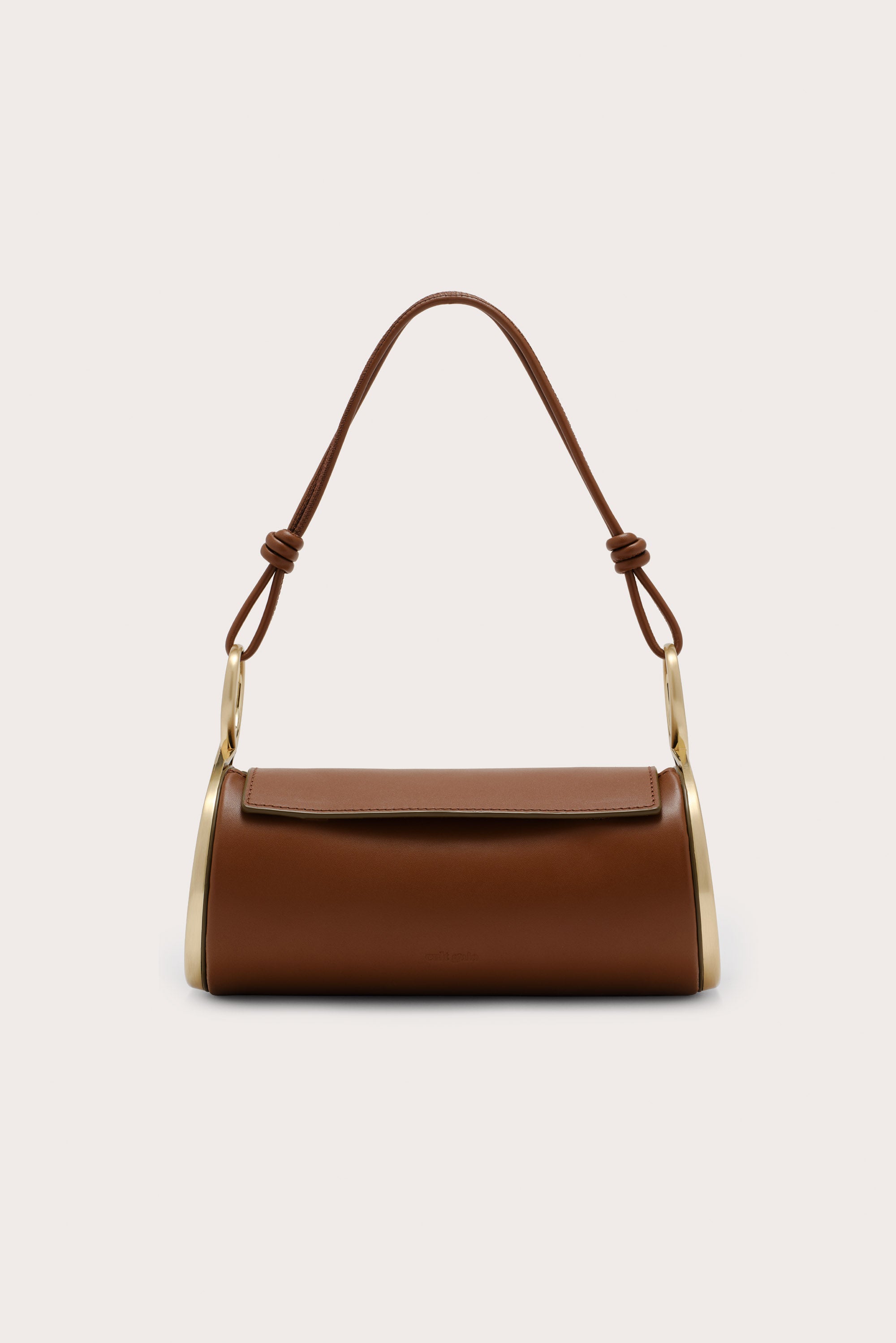 DAHLIA SHOULDER BAG - SADDLE