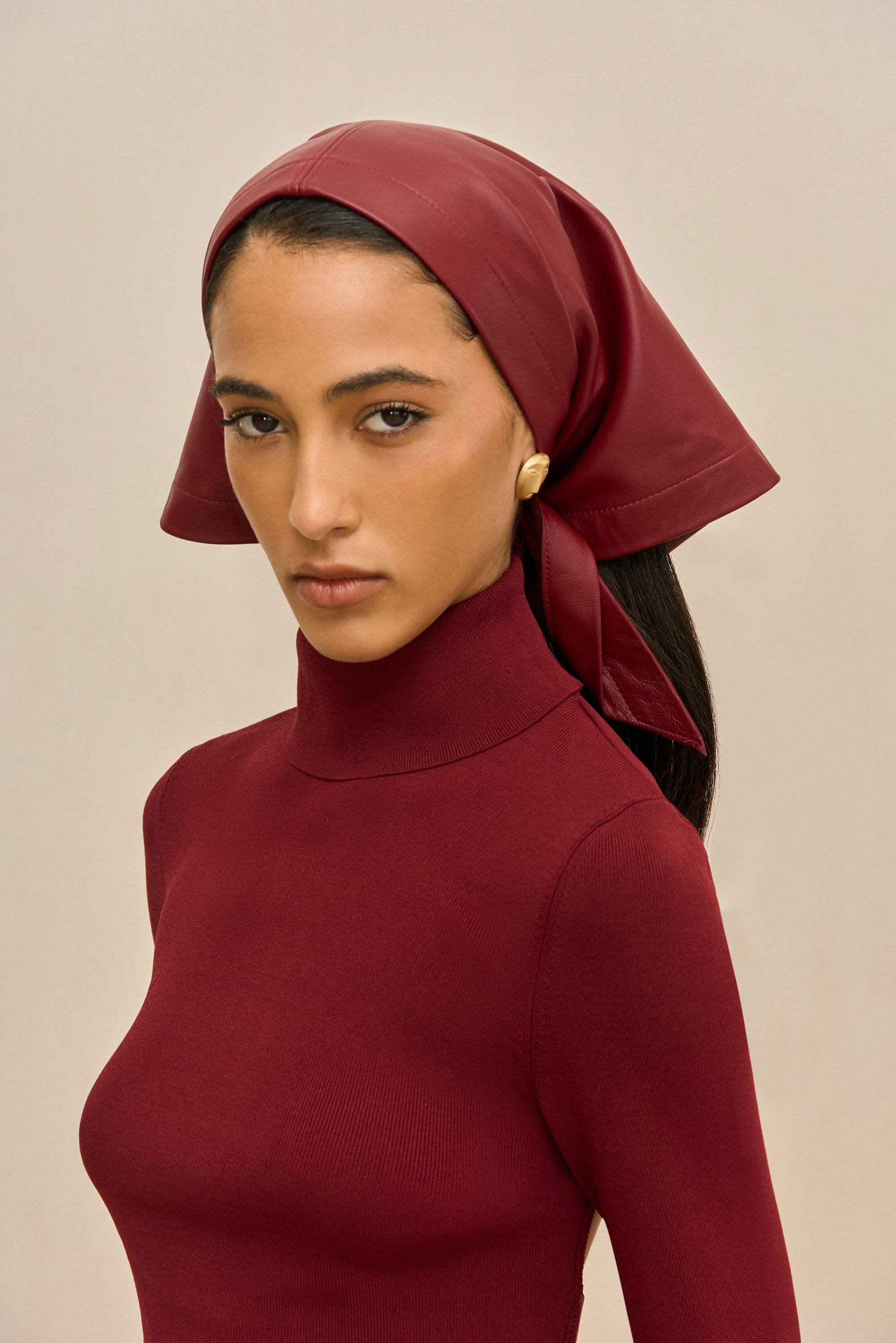 DEENA SCARF - WINTER PLUM