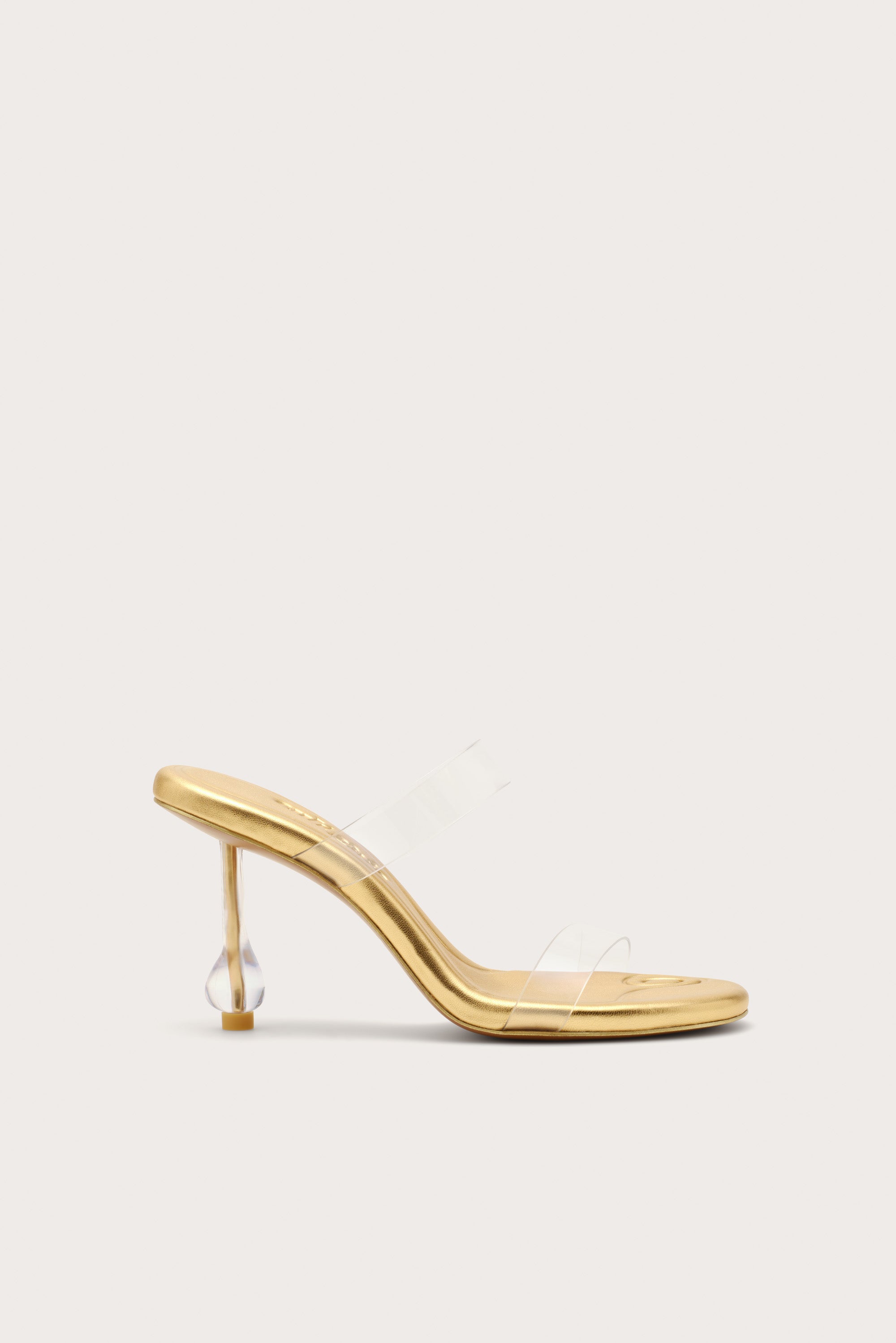 DEMI HEEL - BRASS