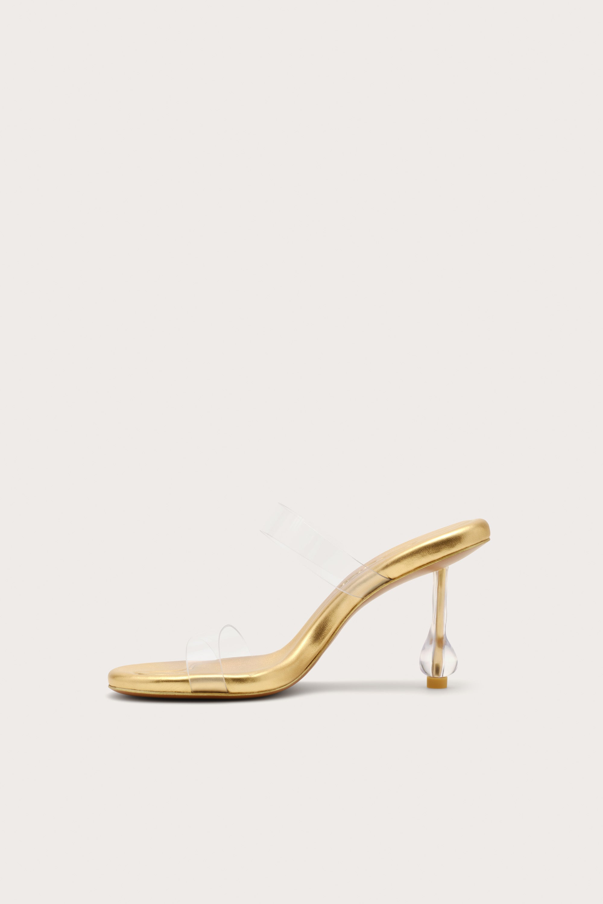 DEMI HEEL - BRASS