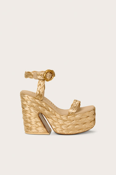 DAELAN PLATFORM SANDAL - NATURAL | DAELAN PLATFORM SANDAL - NATURAL