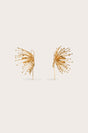 DAMITA EARRING - SHINY BRASS