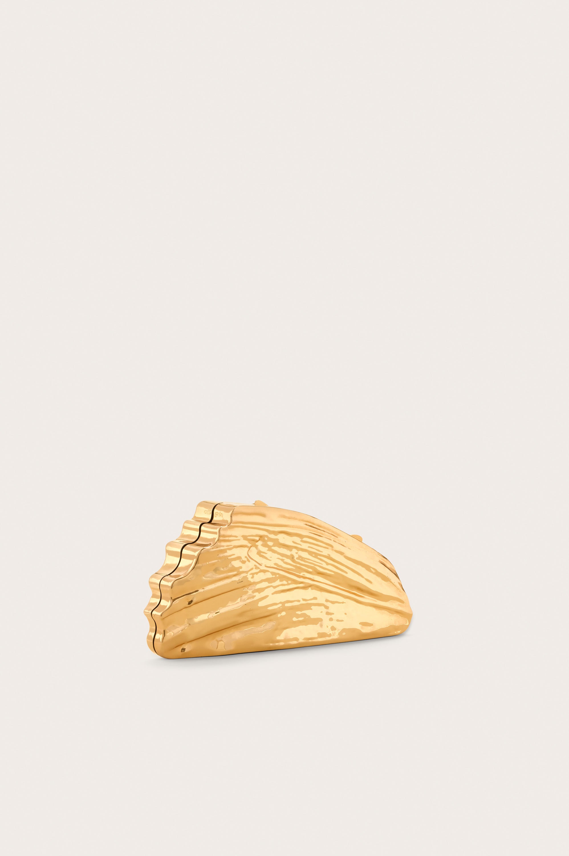 DELVINA CLUTCH - ANTIQUE BRASS