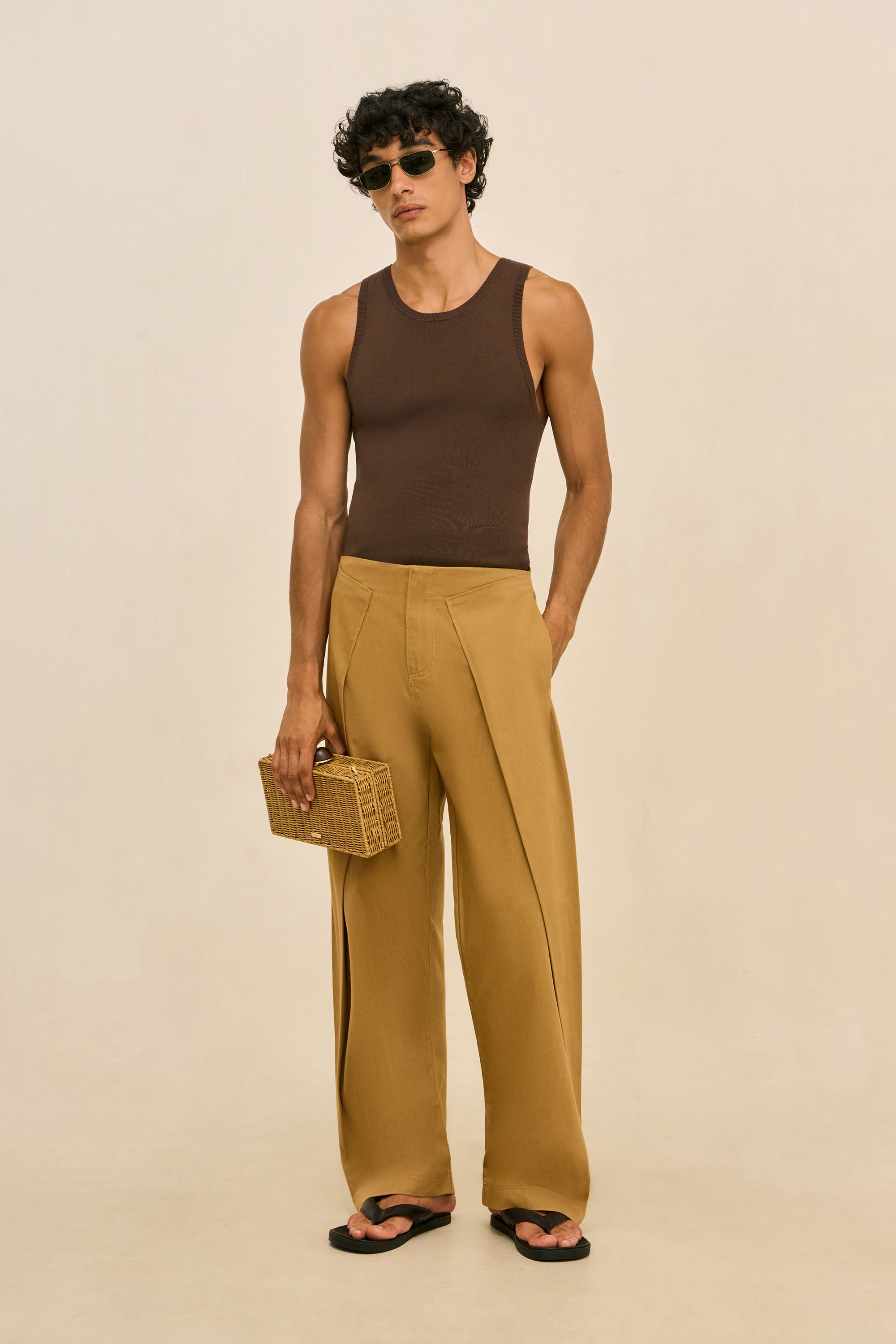 ELIOT KNIT TANK - LUWAK