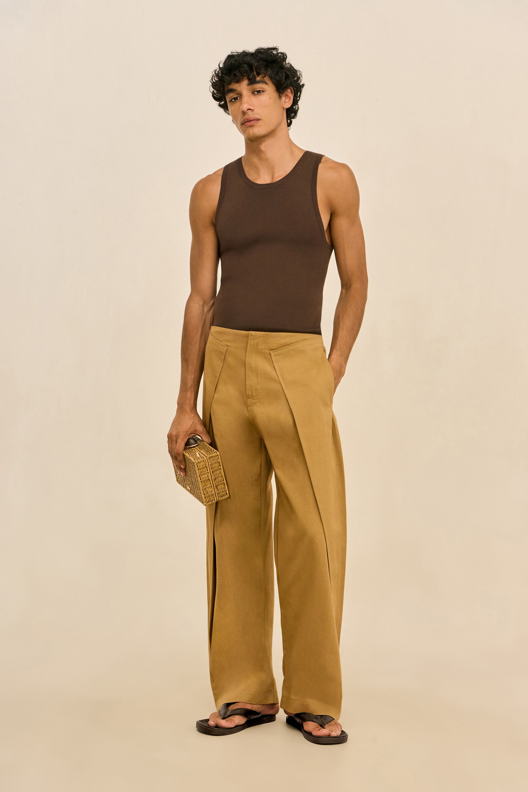 ELIOT KNIT TANK - LUWAK