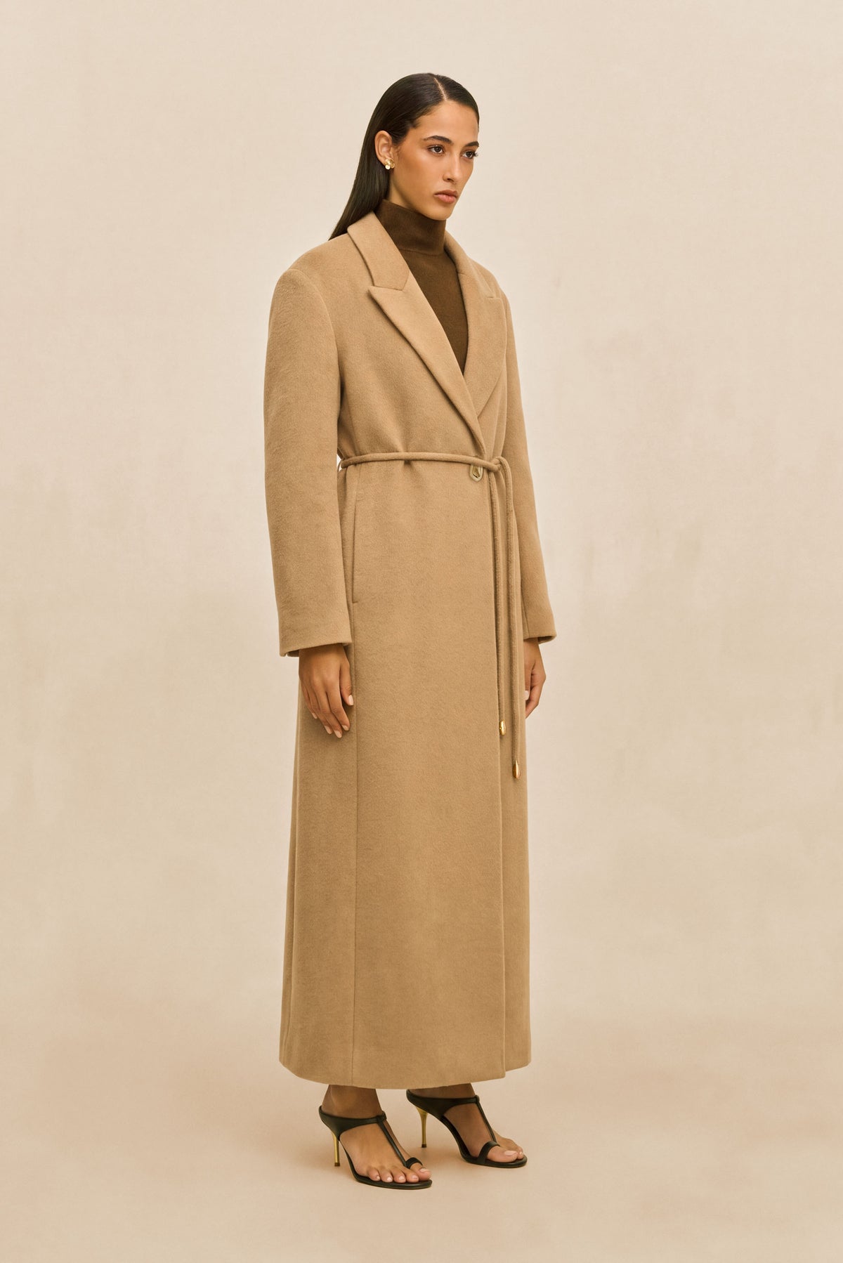EMM COAT - CAMEL