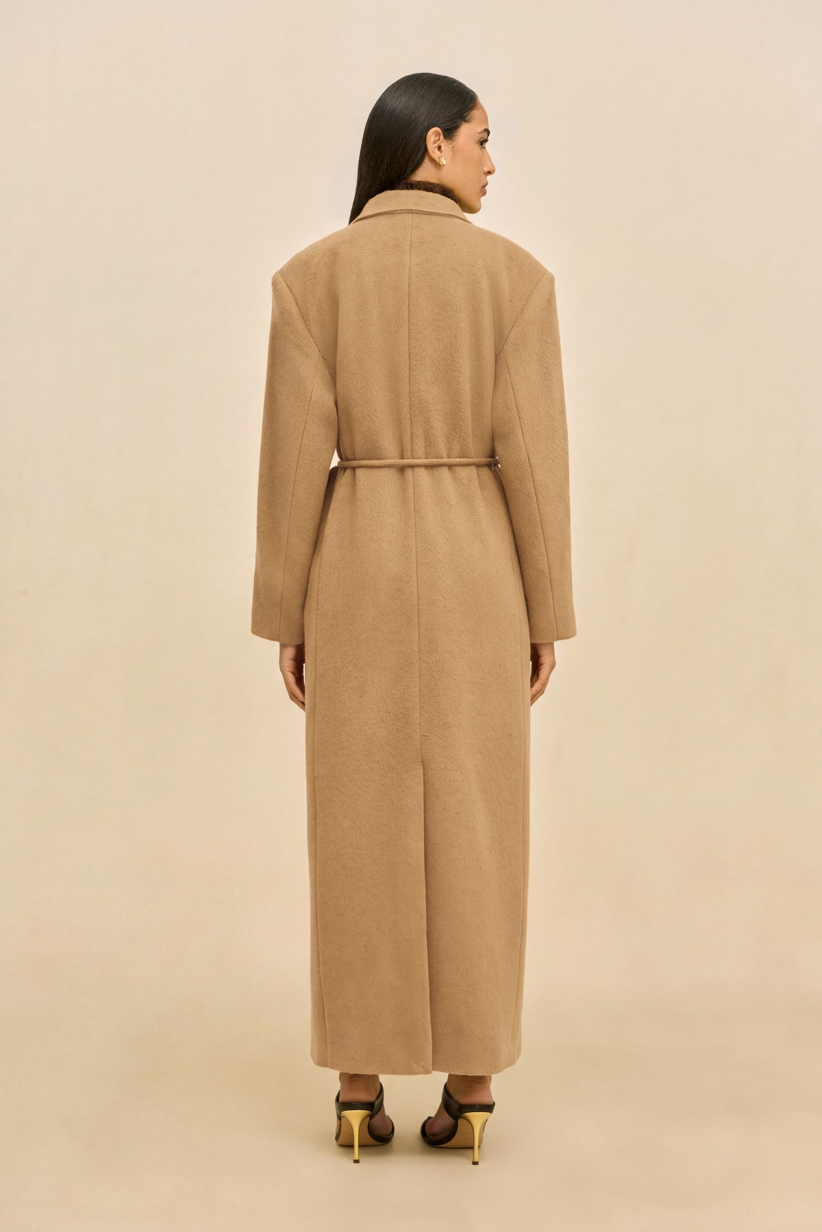 EMM COAT - CAMEL