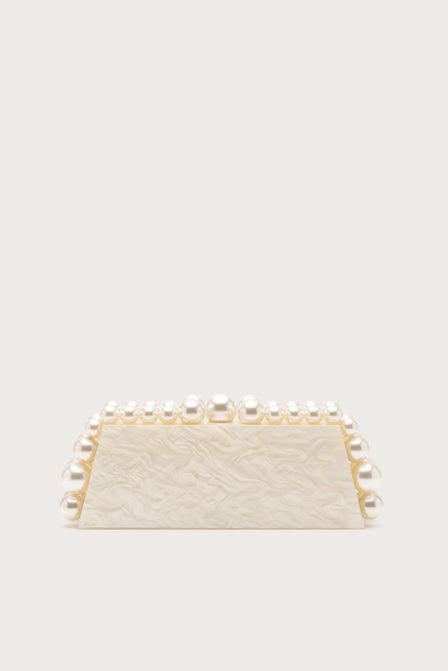 EOS LUNGO CLUTCH - IVORY