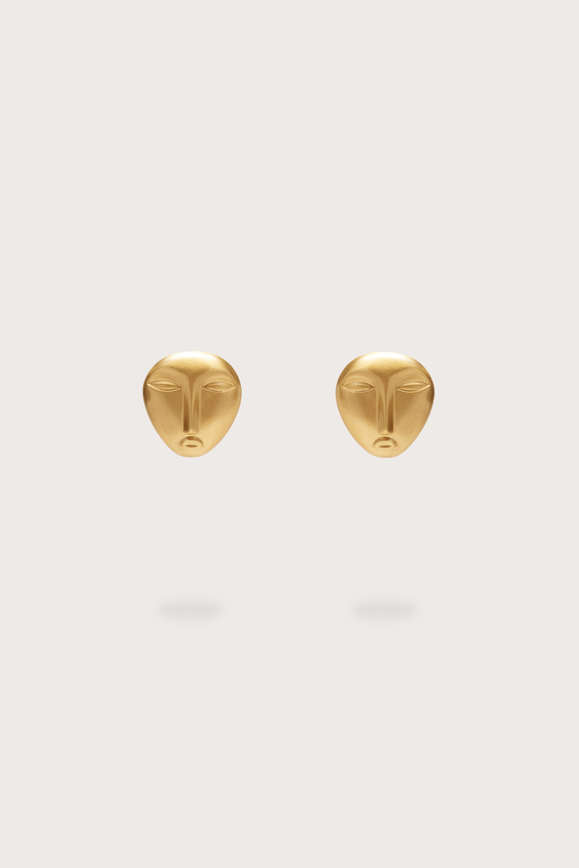 EVE EARRING - BRUSHED BRASS