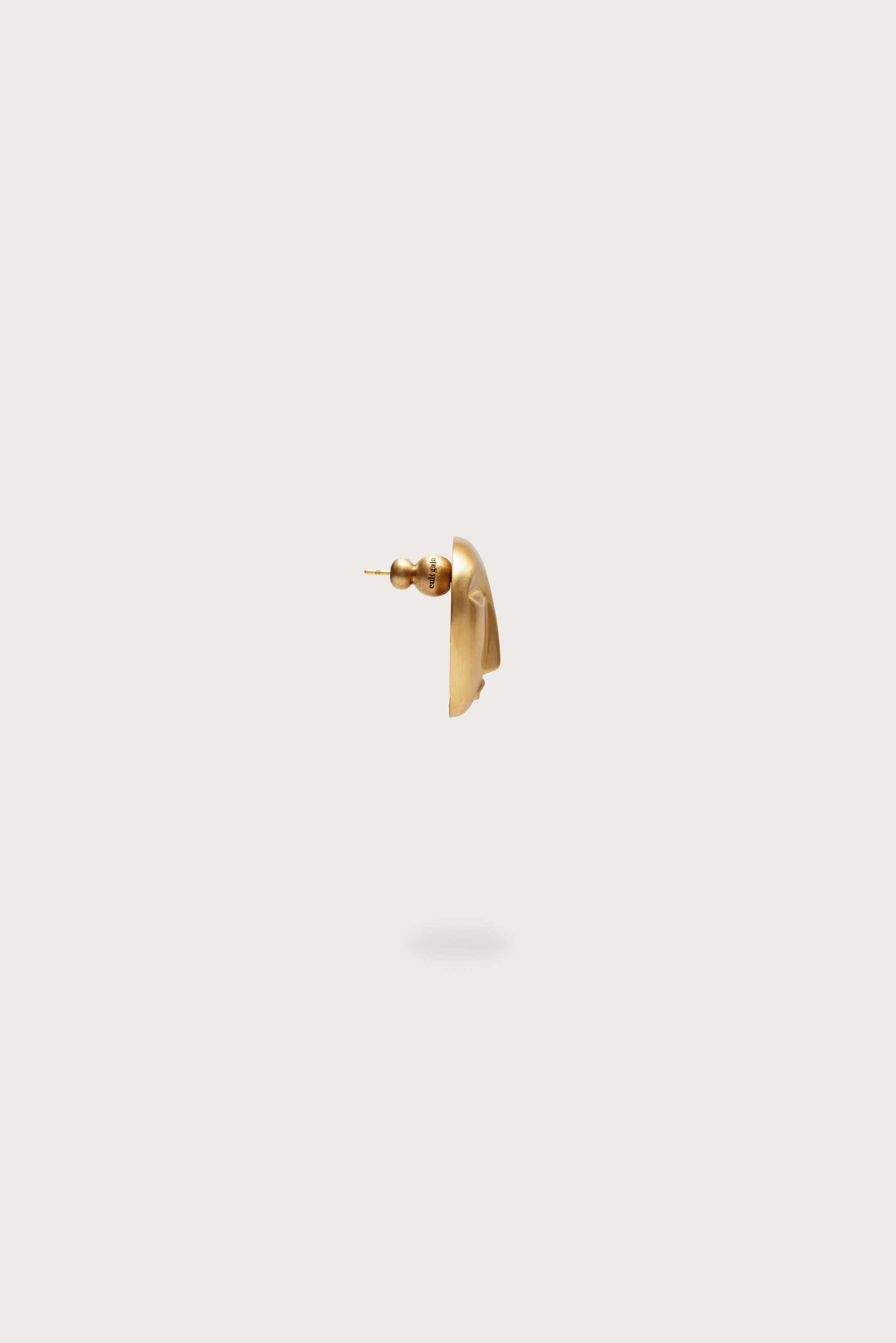EVE EARRING - BRUSHED BRASS