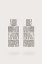 EVELIS EARRING - ANTIQUE SILVER