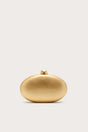 EVIANA CLUTCH - BRASS