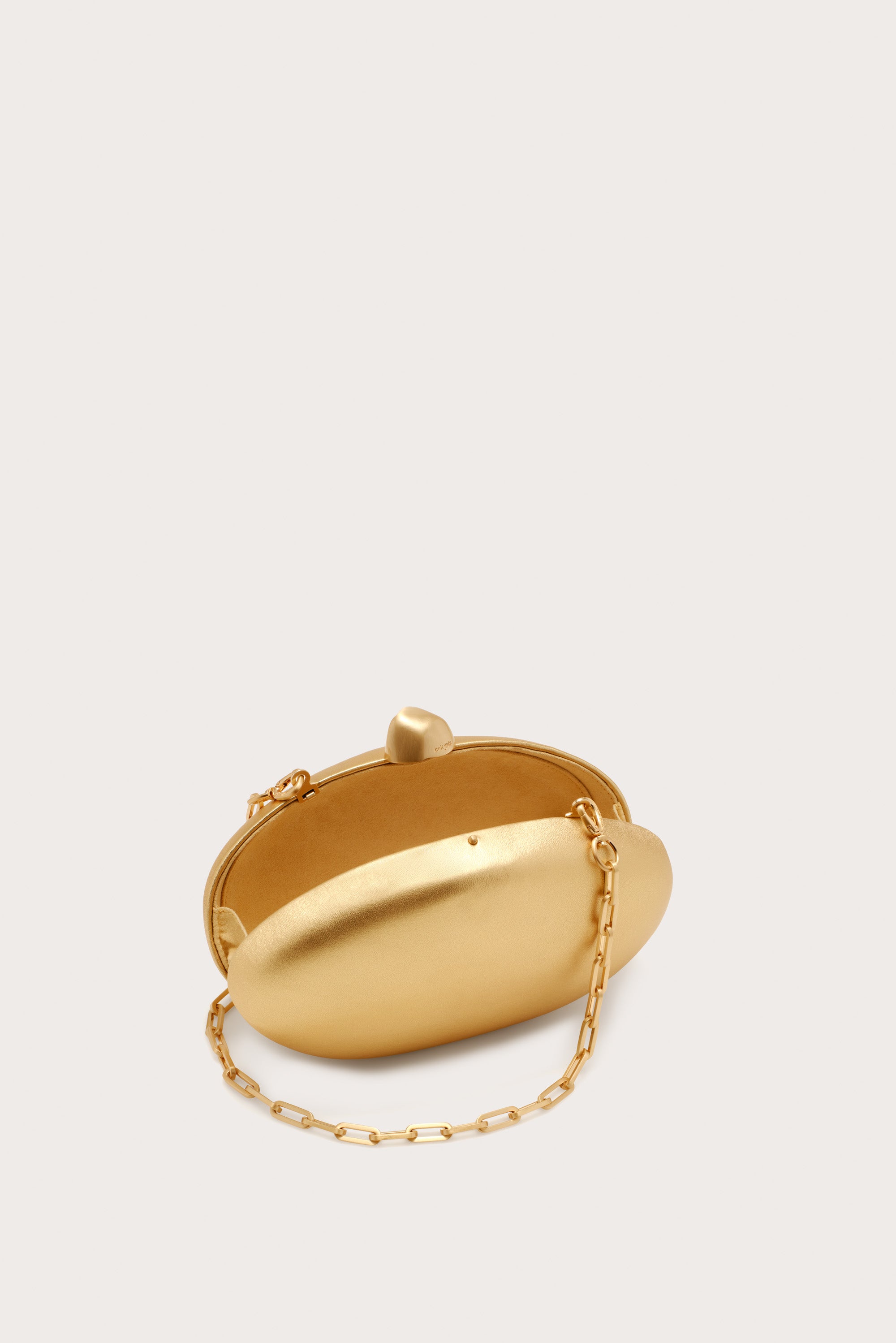 EVIANA CLUTCH - BRASS