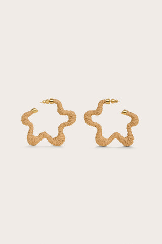 EMIKO EARRING - TOASTED NATURAL