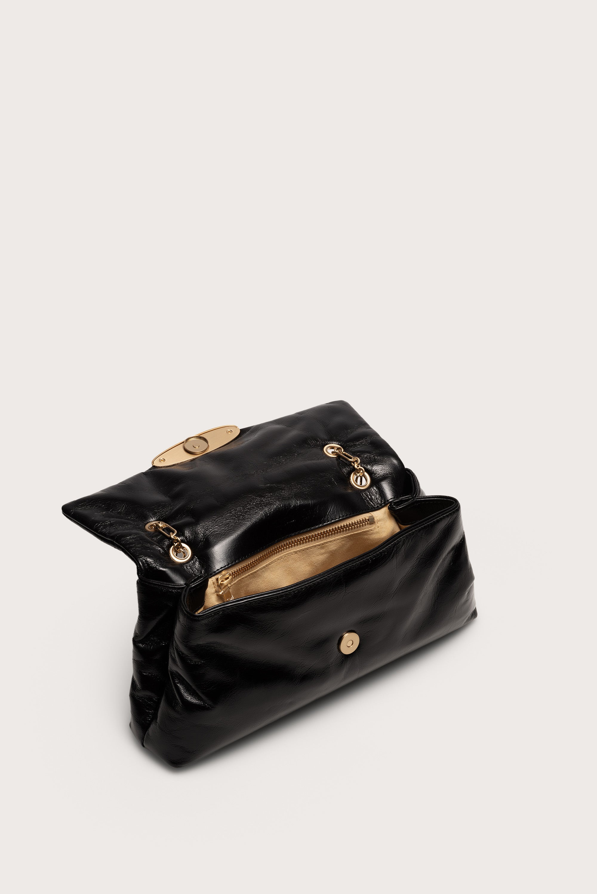FIORE CONVERTIBLE CROSSBODY BAG - BLACK