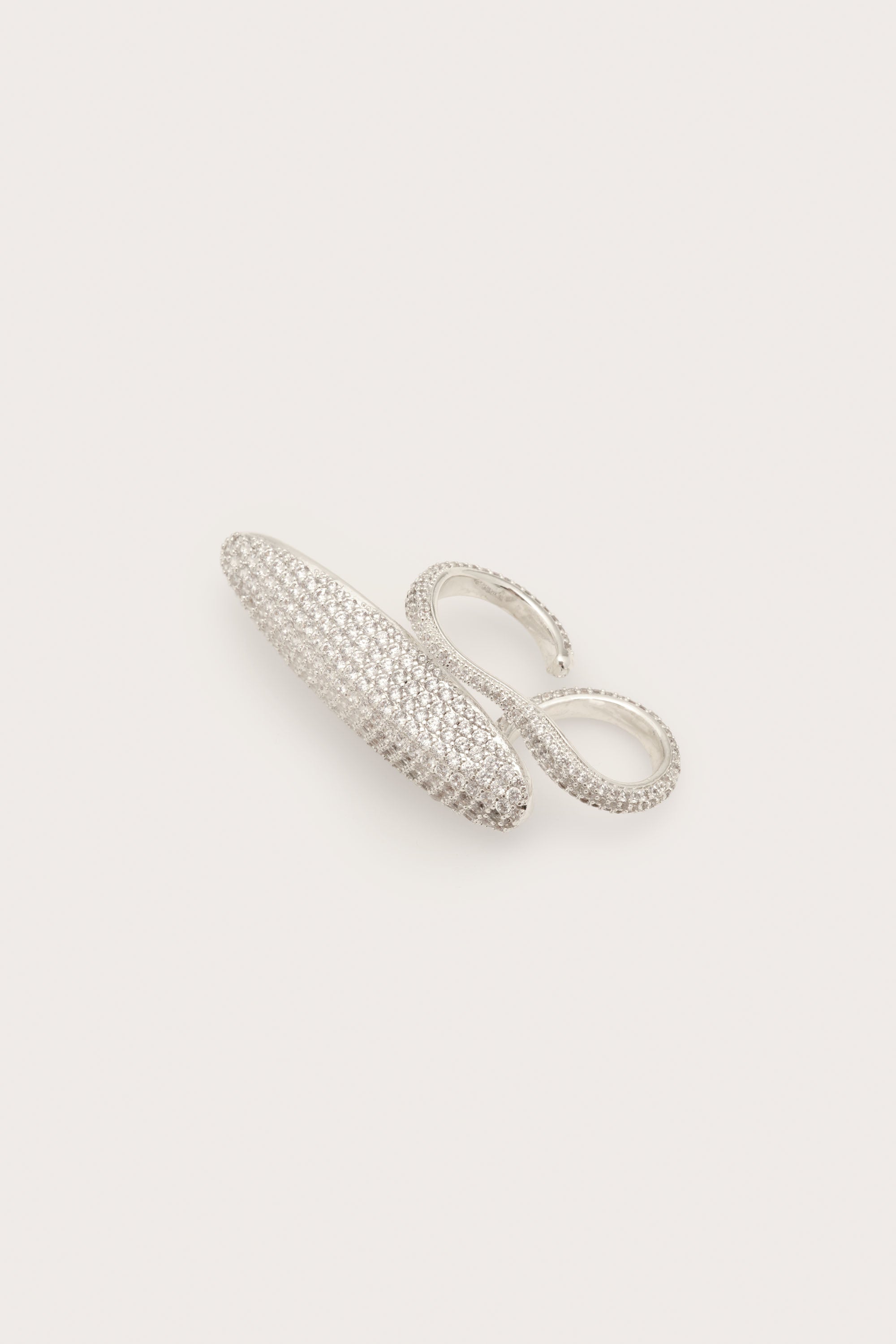 FIORE RHINESTONE RING - CLEAR