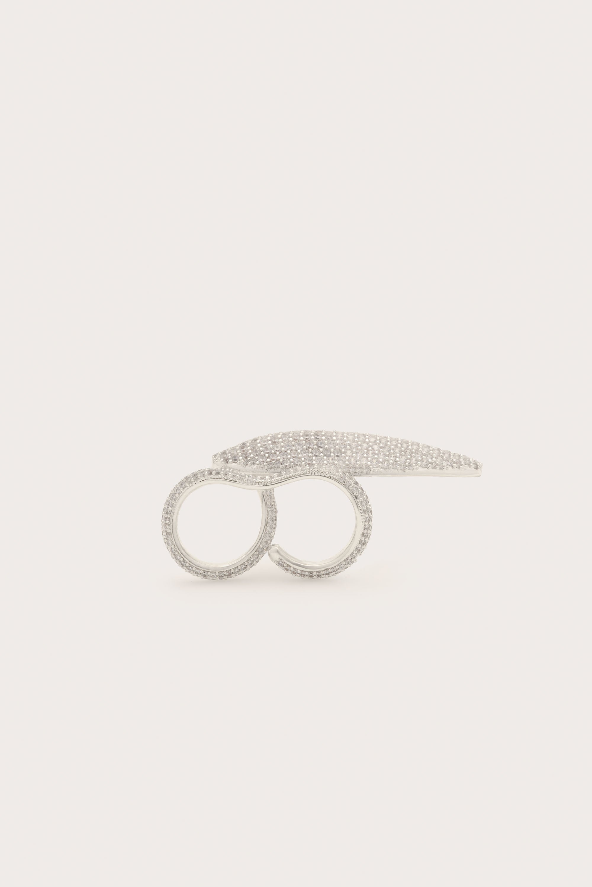 FIORE RHINESTONE RING - CLEAR