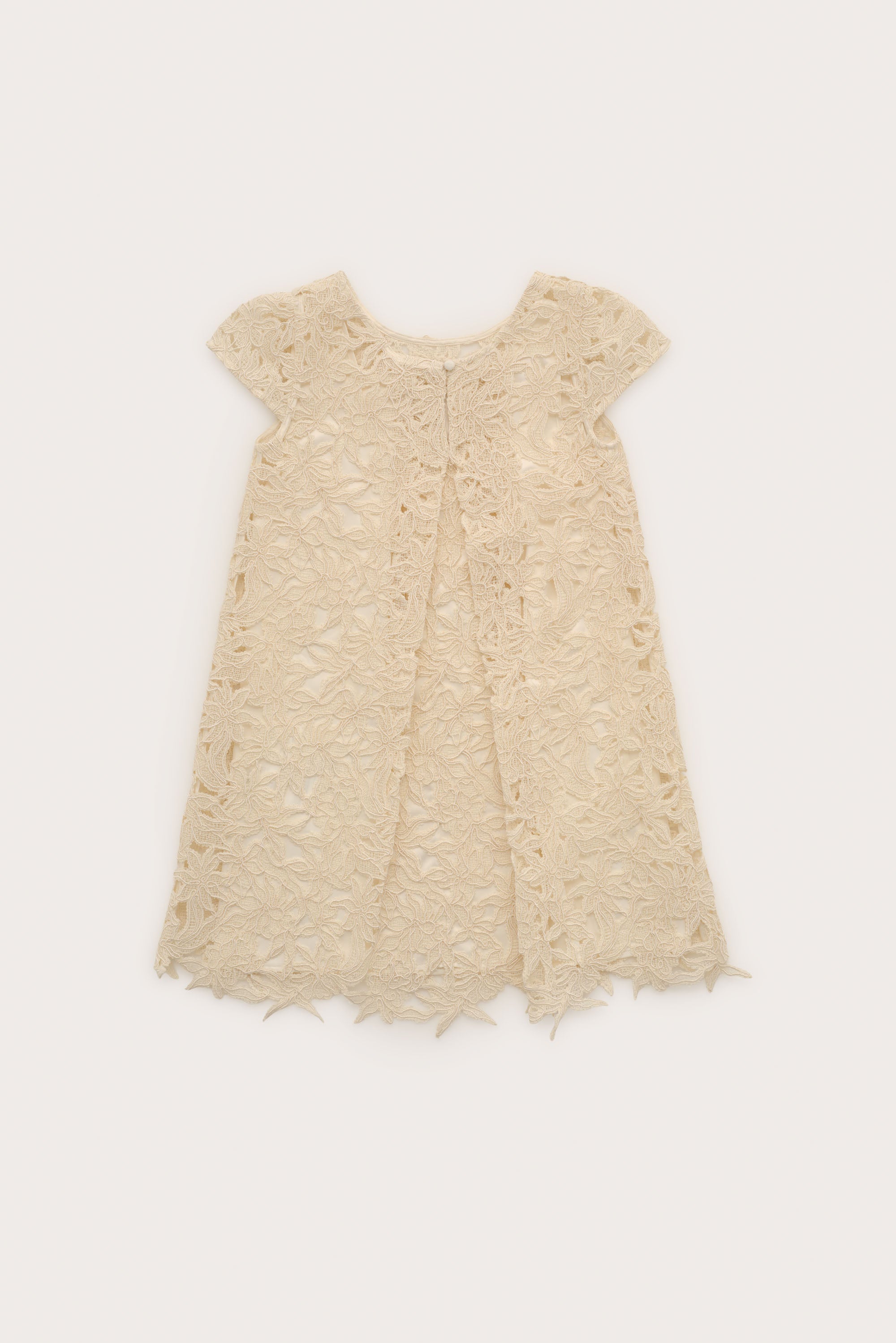 KIDS FLORENNE DRESS - OFF WHITE