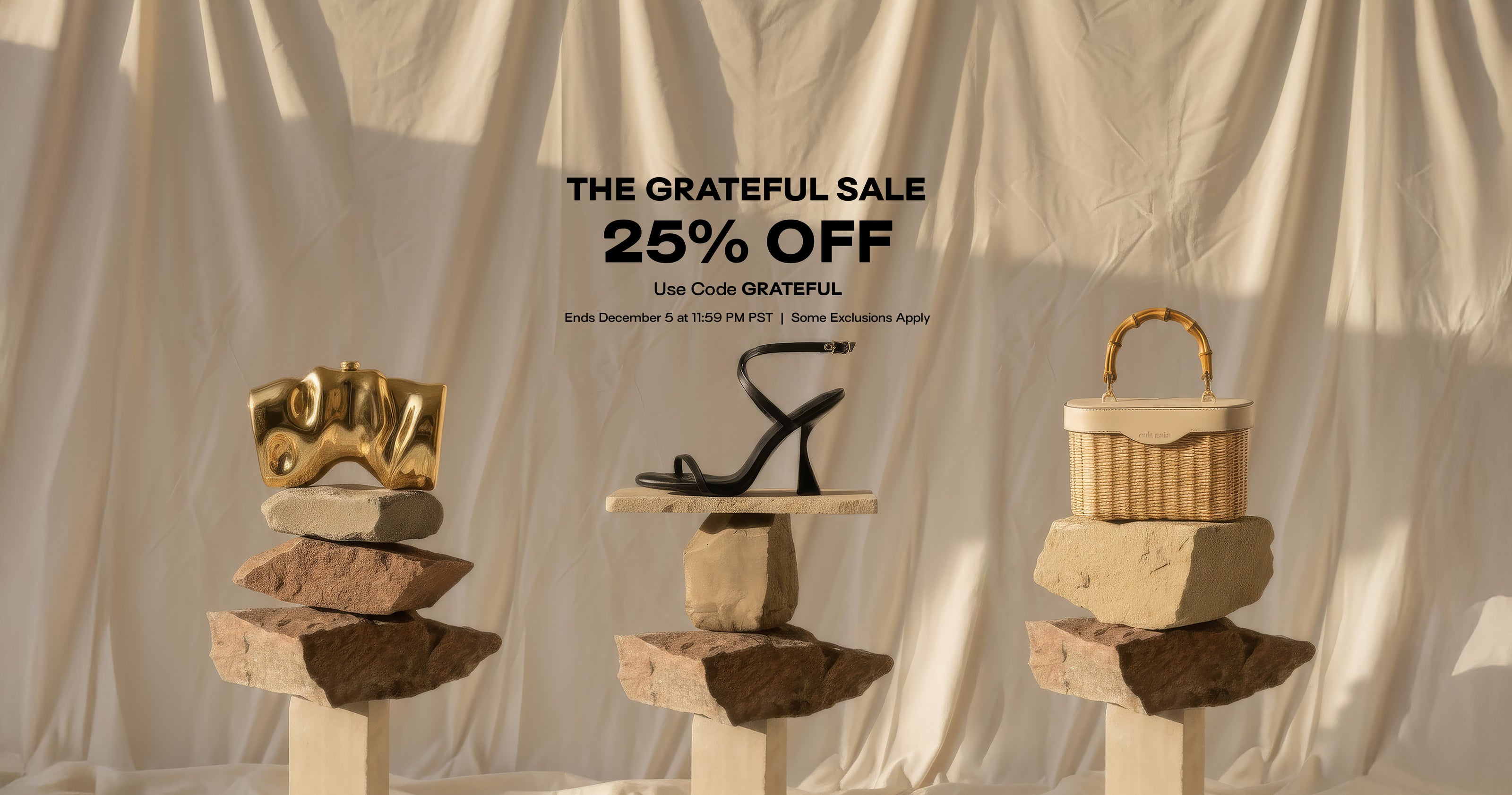 SHOP THE GRATEFUL SALE ON CULTGAIA.COM
