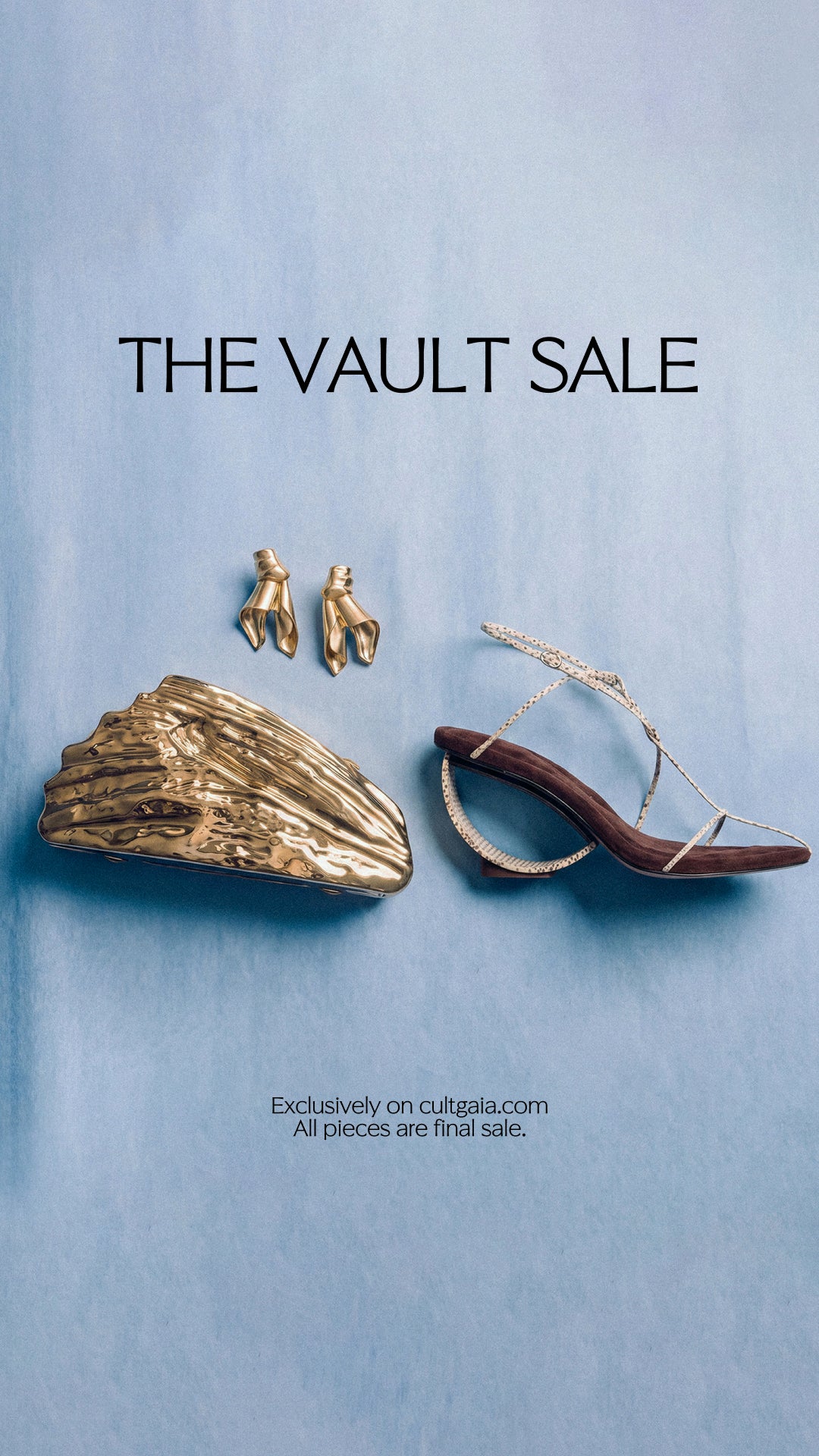 SHOP THE VAULT SALE ON CULTGAIA.COM