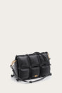 GAIA'S PUFF CROSSBODY BAG - BLACK