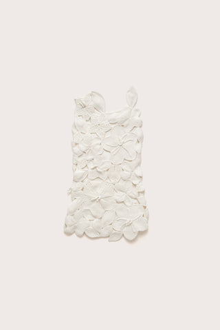 KIDS MEIRA DRESS - OFF WHITE