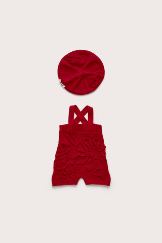 BABY DEVA JUMPSUIT - MERLOT