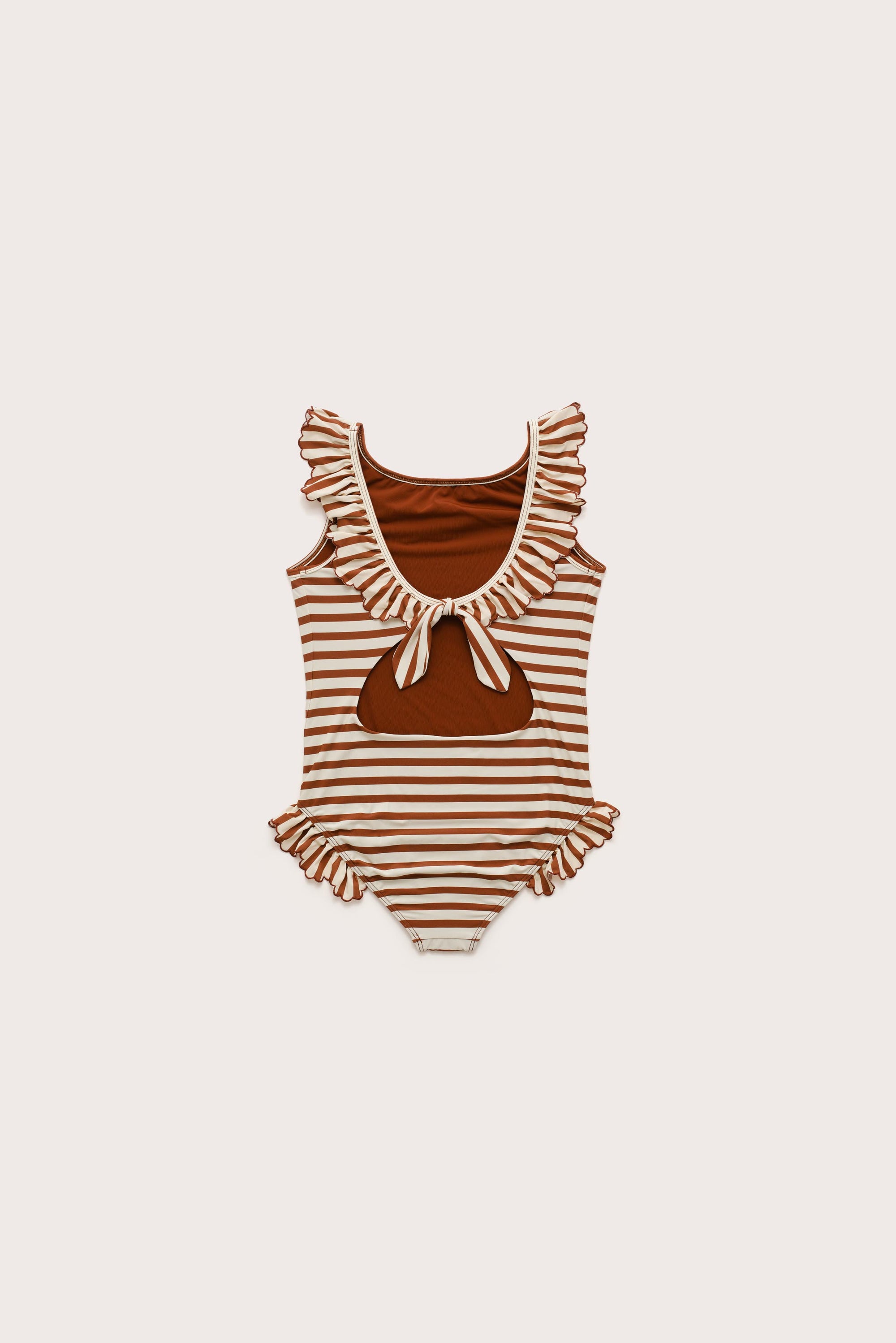 KIDS ALANAH ONE PIECE - SMALL SADDLE STRIPE