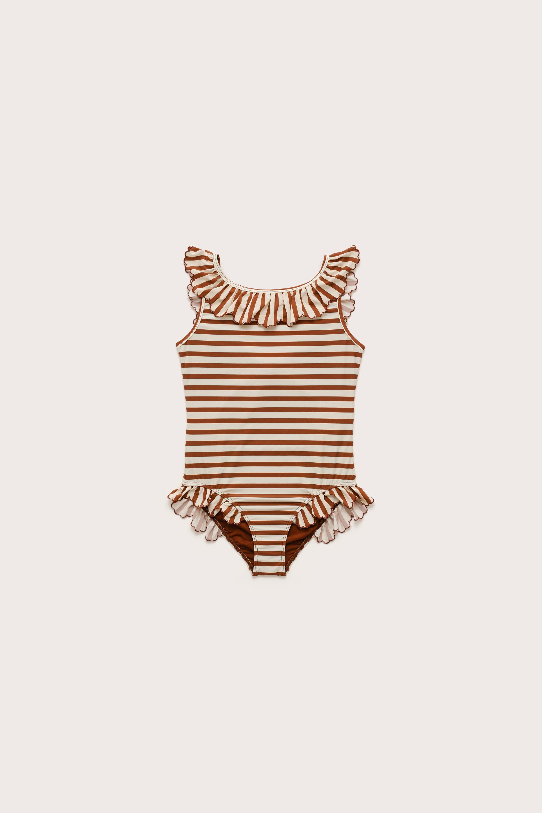 KIDS ALANAH ONE PIECE - SMALL SADDLE STRIPE