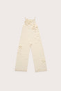 KIDS CHRYSANTHEMUM JUMPSUIT - OFF WHITE