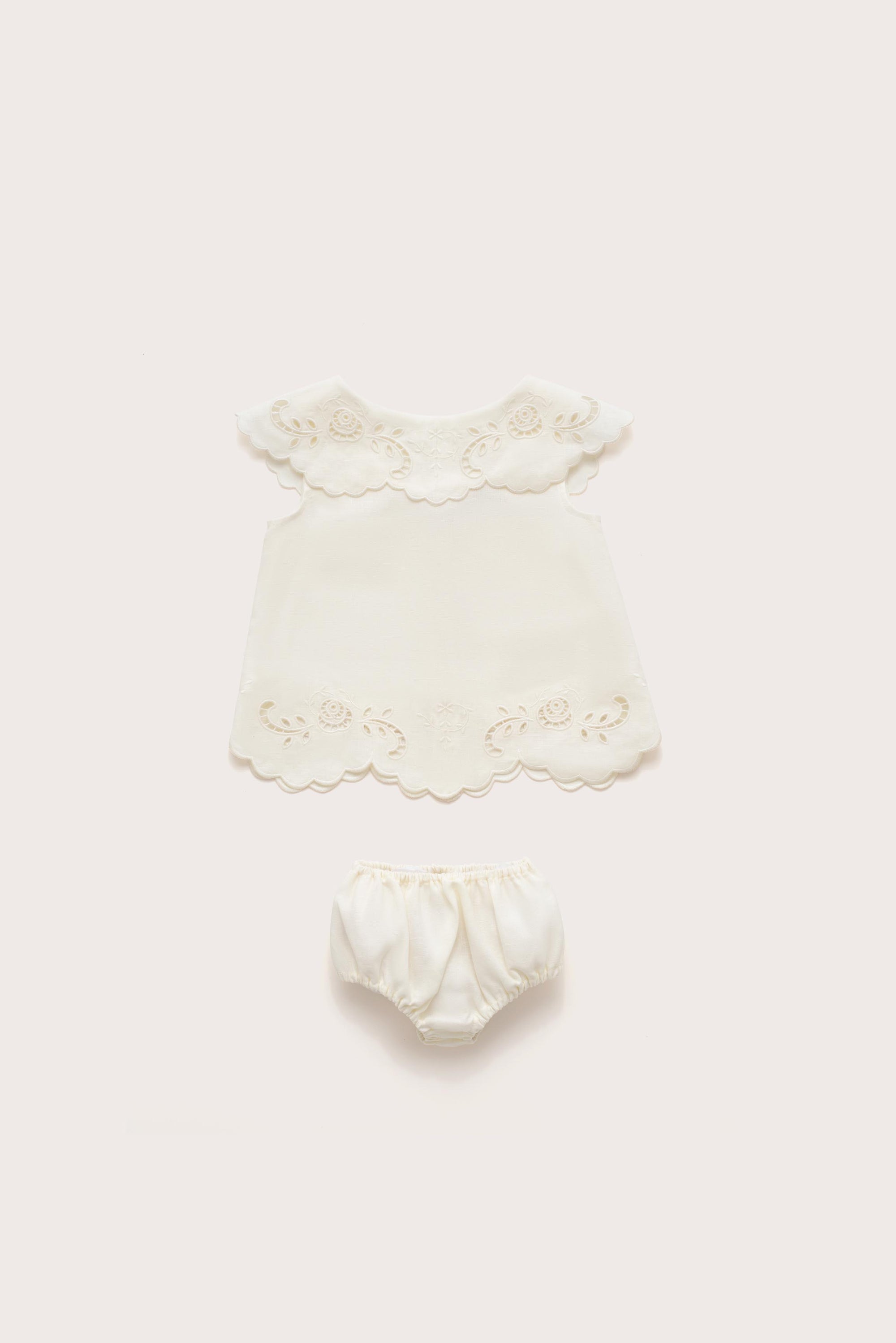 BABY FRIDLI DRESS - OFF WHITE