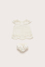 BABY FRIDLI DRESS - OFF WHITE