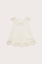 KIDS FRIDLI DRESS - OFF WHITE