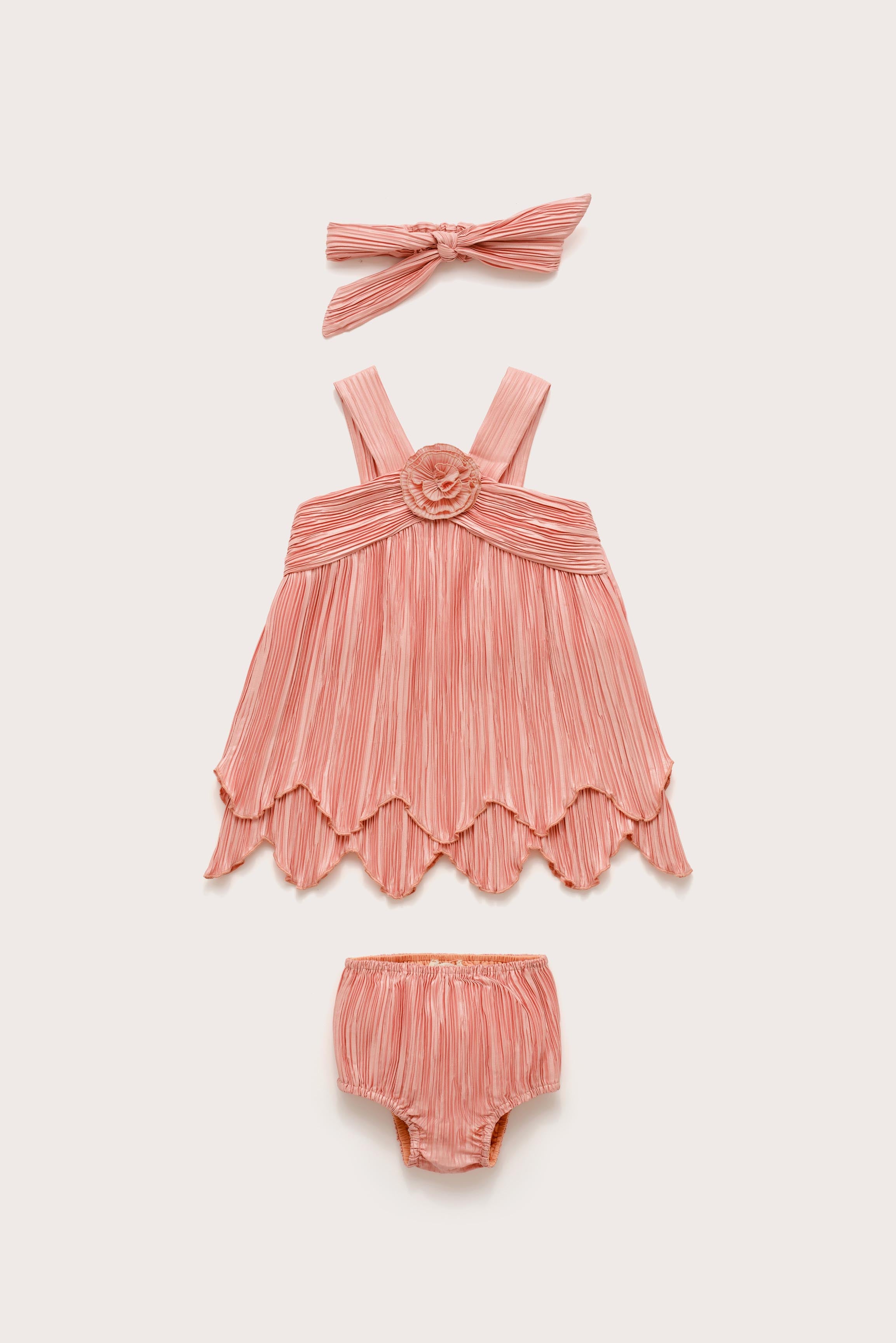 BABY ROSALIE SET - PETAL PINK