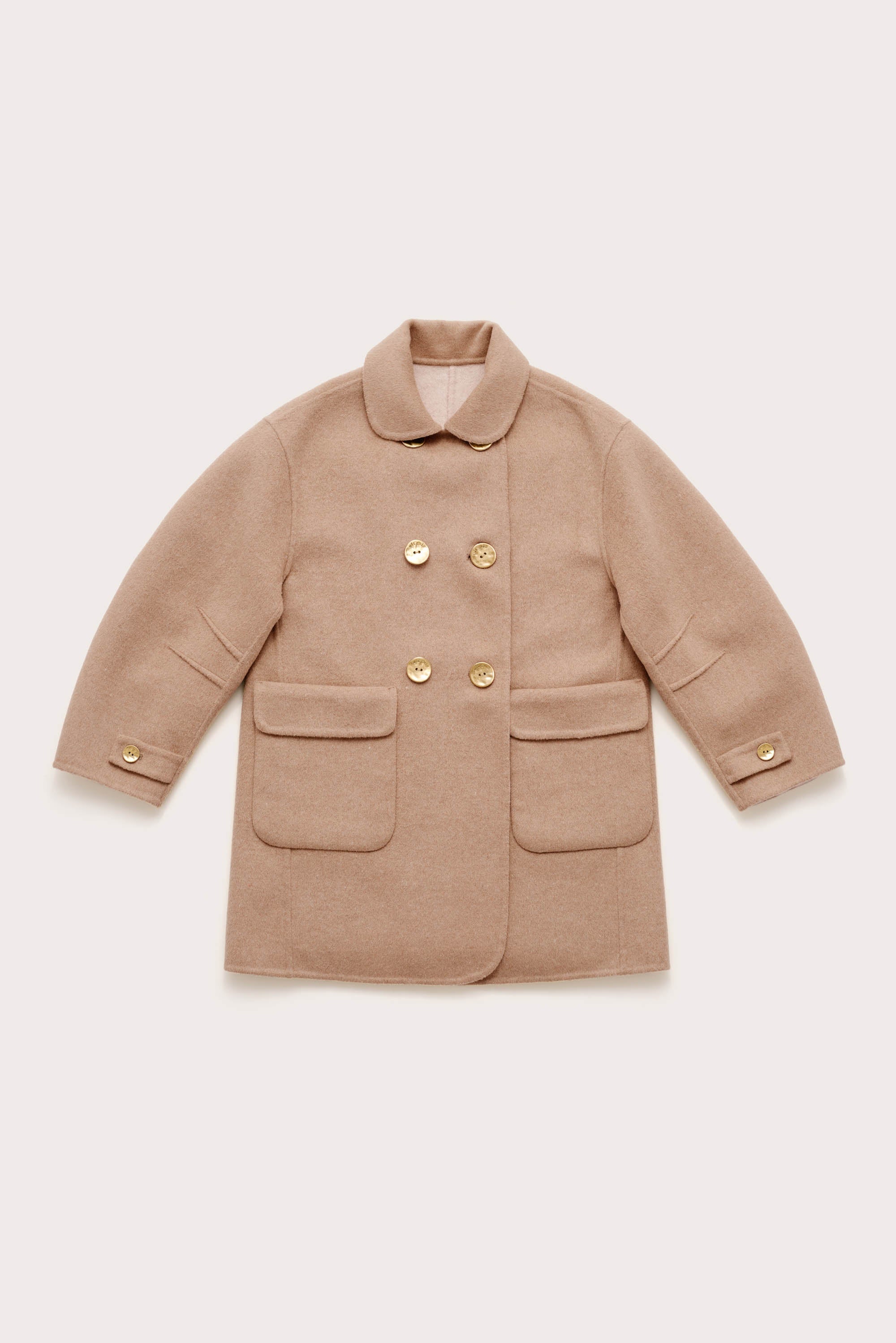 KIDS TULI REVERISBLE COAT - TAUPE