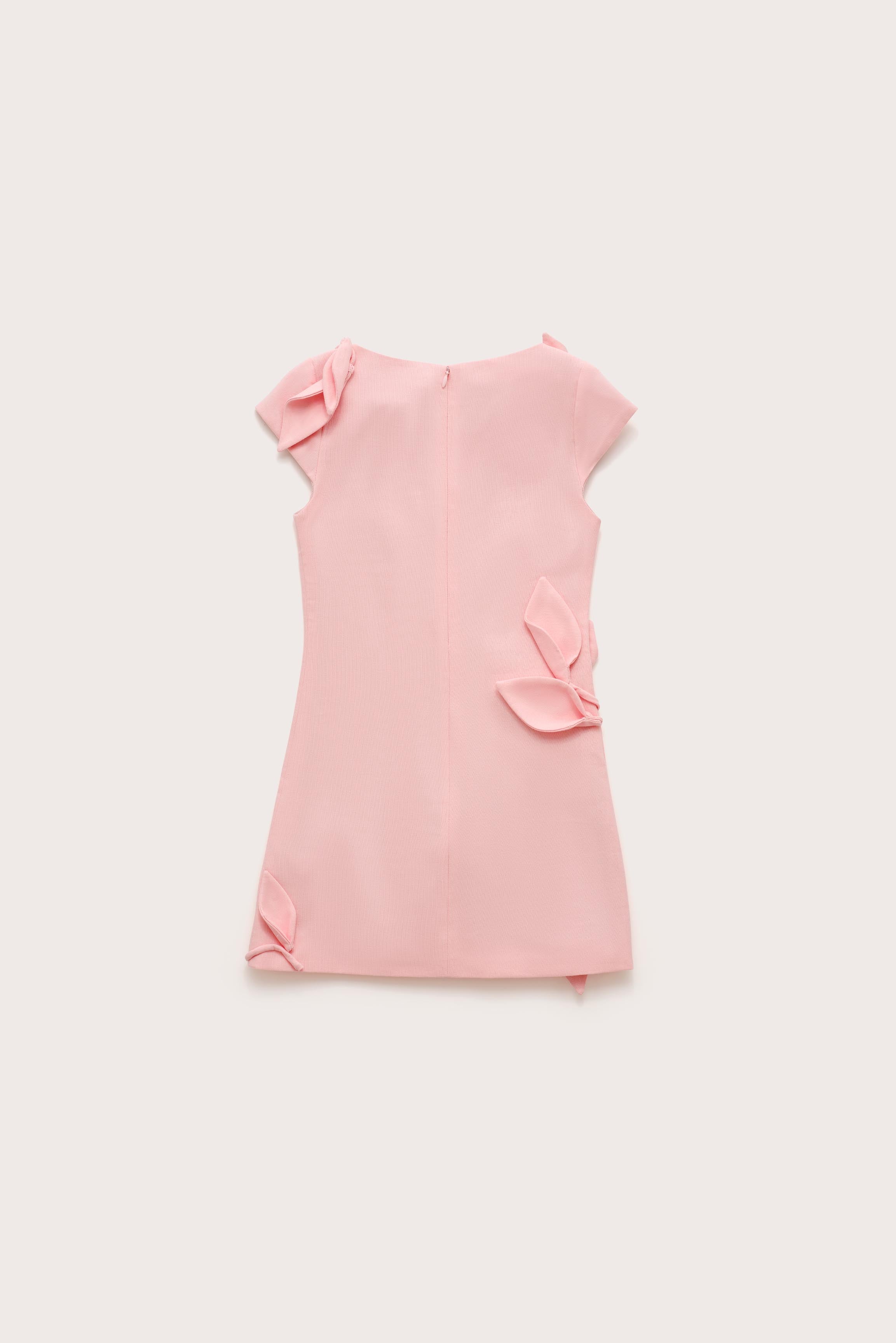 KIDS WISTERIA DRESS - PETAL PINK