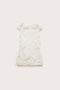 KIDS WISTERIA DRESS - OFF WHITE