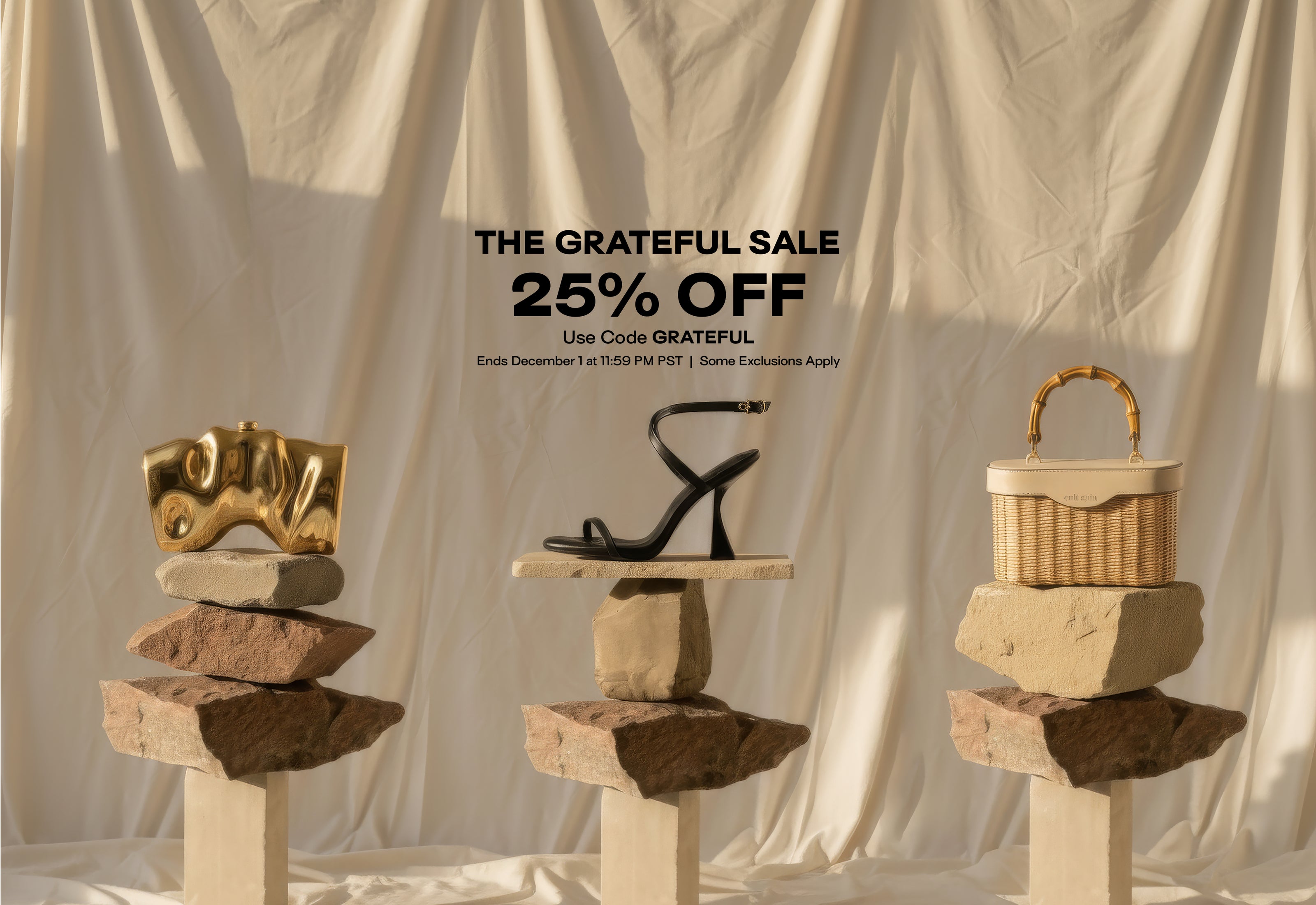 SHOP THE GRATEFUL SALE ON CULTGAIA.COM