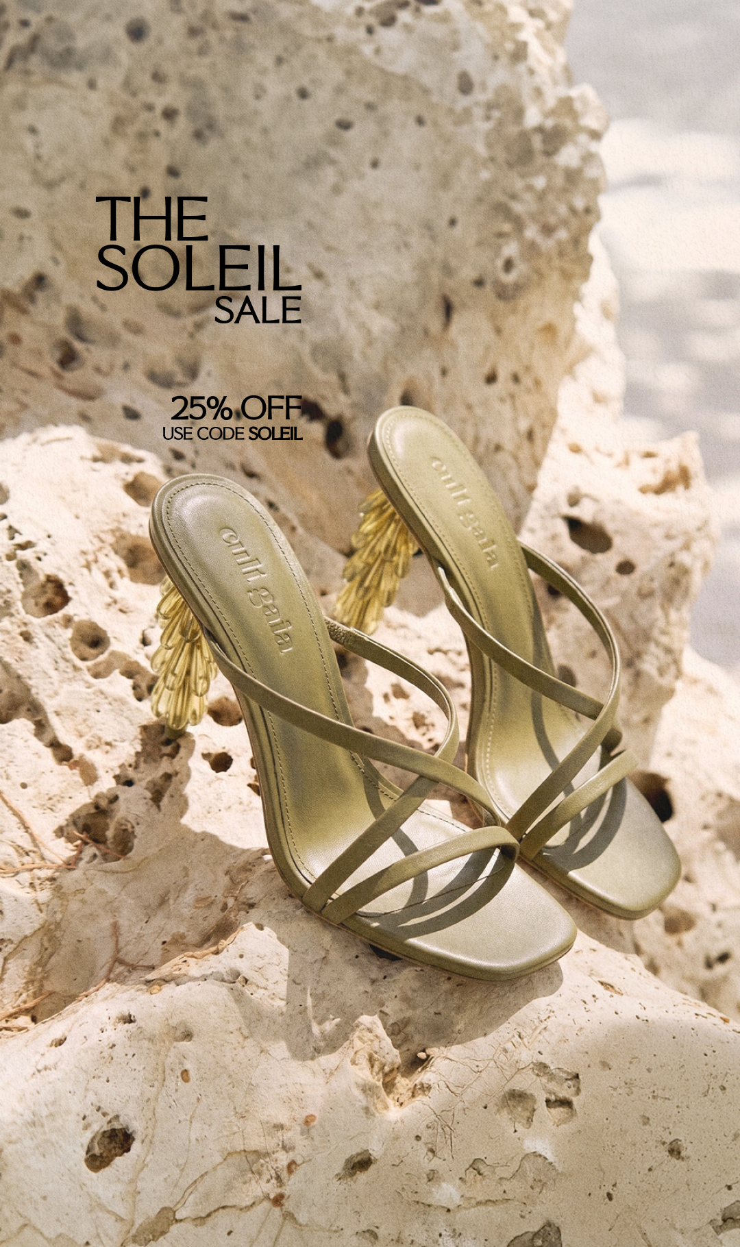 SHOP THE SOLEIL SALE ON CULTGAIA.COM