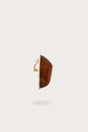 INA EARRING - WALNUT