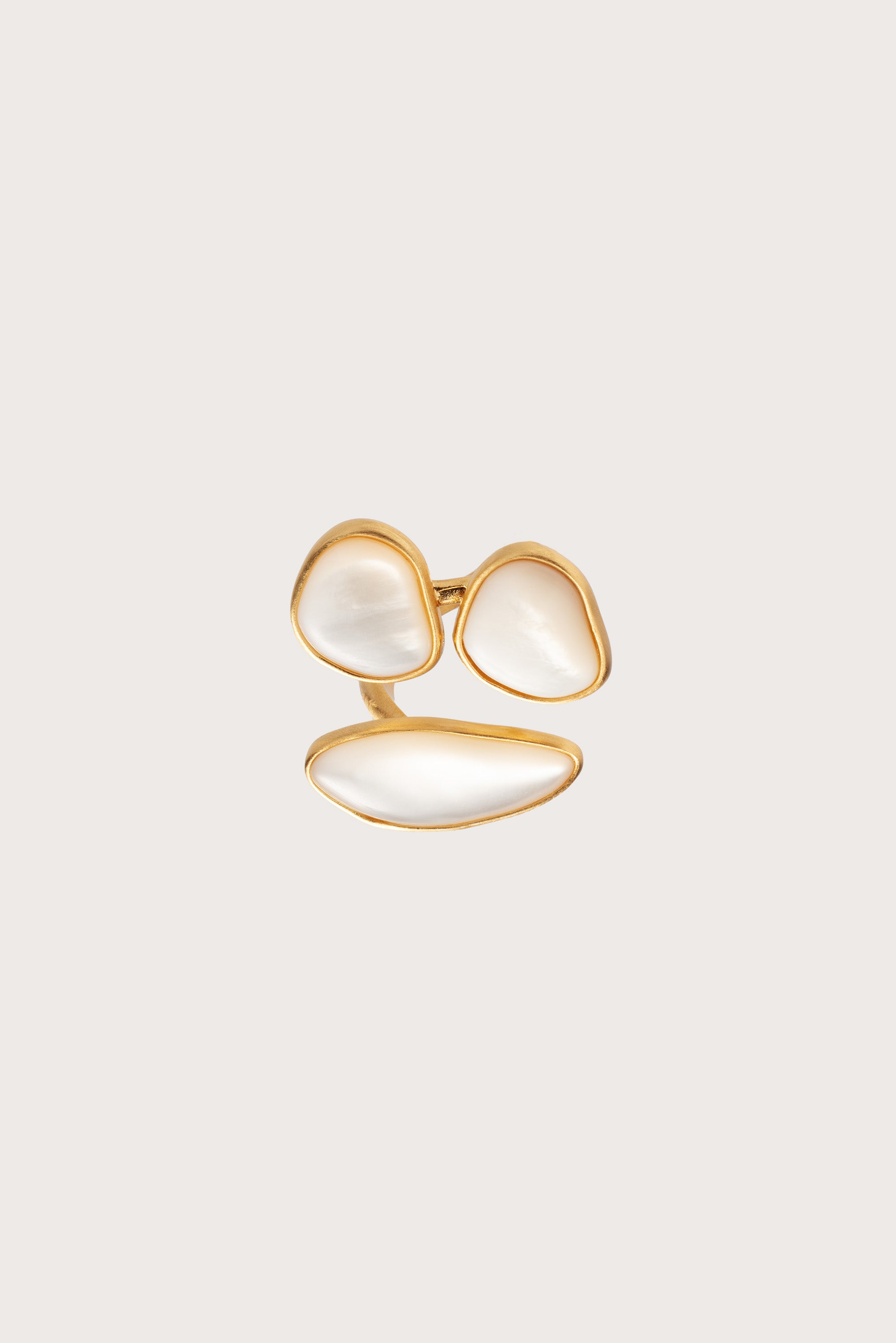 INA RING SET - MOTHER OF PEARL