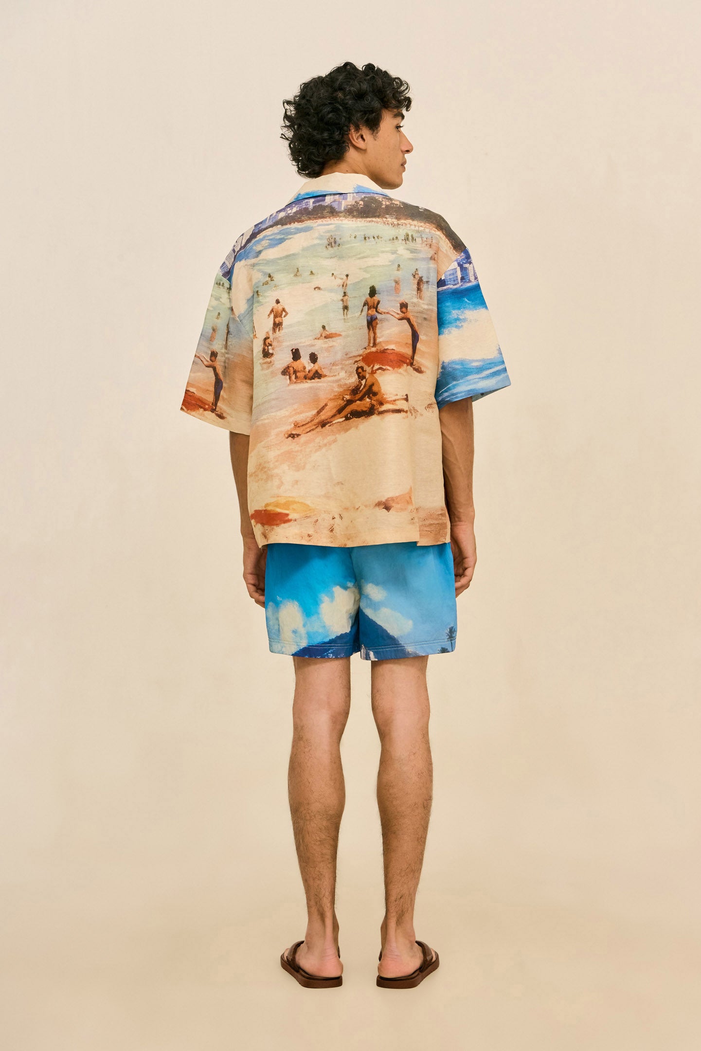 IPANEMA SHIRT - RIO BEACH PRINT
