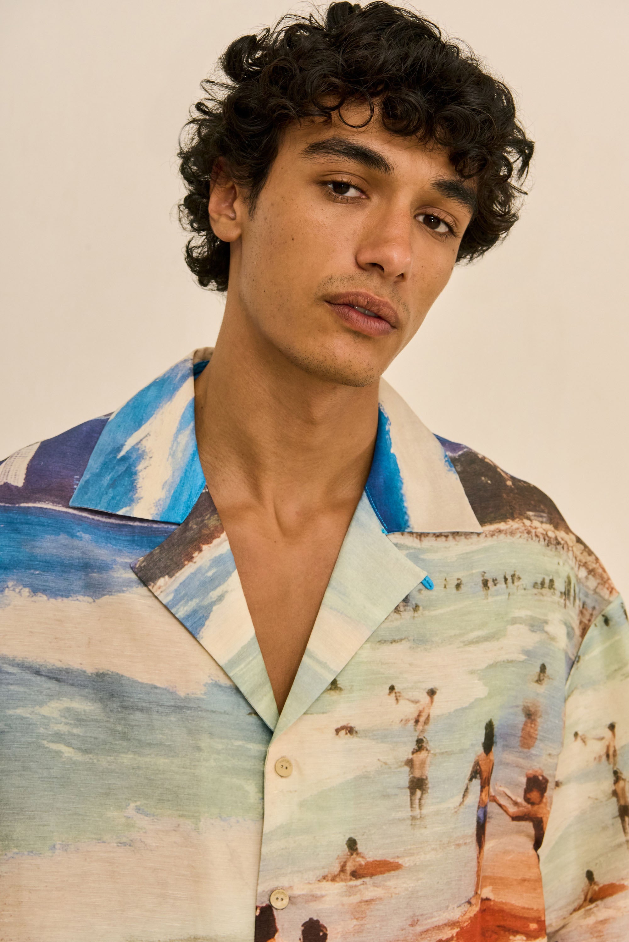 IPANEMA SHIRT - RIO BEACH PRINT