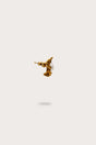 IRIS PERLA MINI EARRING - ANTIQUE BRASS