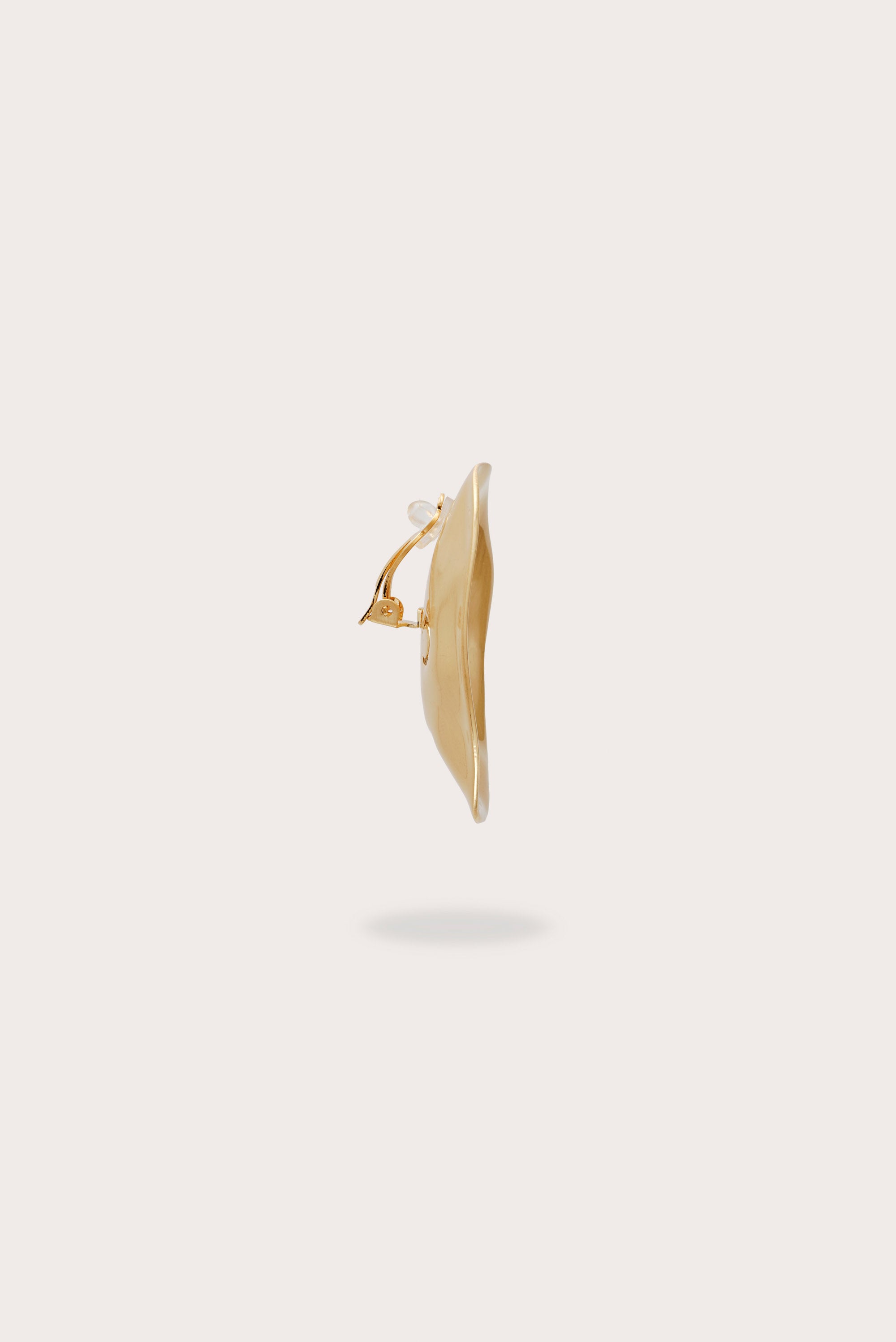 IZARA XL EARRING - BRUSHED BRASS