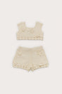 BABY JANA SET - OFF WHITE